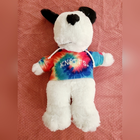 Peanuts Toys Snoopy 5 Cedar Fair Rainbow Tie Dye Hoodie